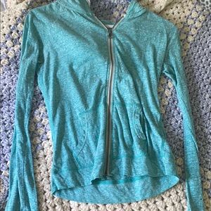 Blue Aeropostale zip up hoodie